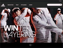 Tablet Screenshot of adidasgolf.co.kr